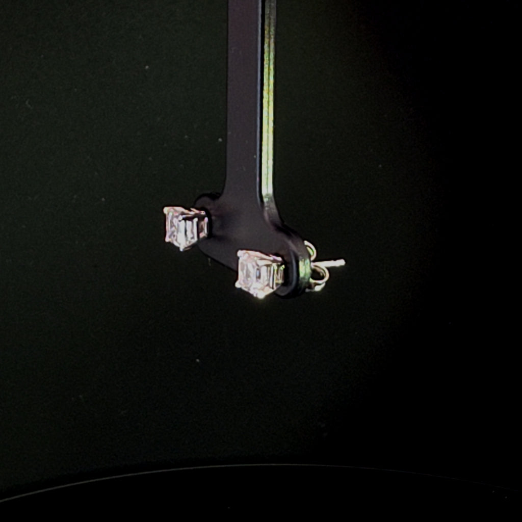 1ct Asscher cut Lab Diamonds