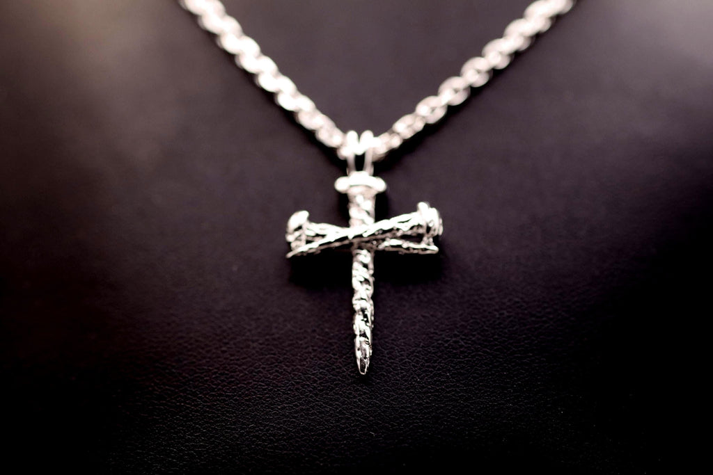 Sterling Silver Cross With Chain