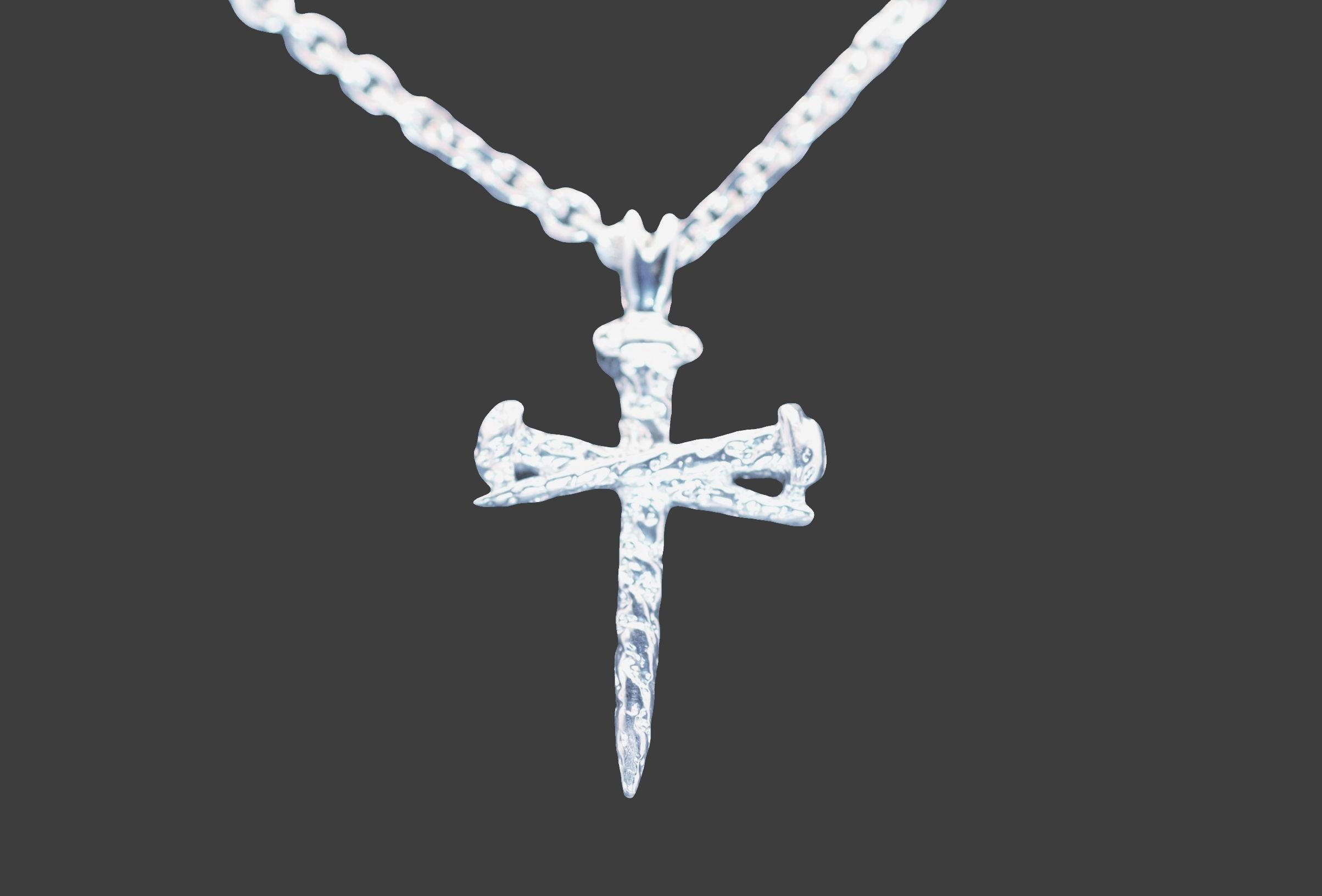 Sterling Silver Cross With Chain