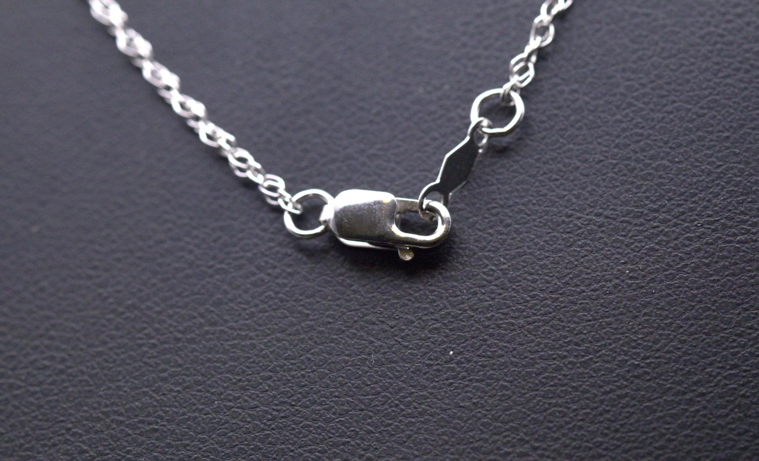 Heart Shape Lab Diamond Pendant, 1/2 Ct., 14K White Gold