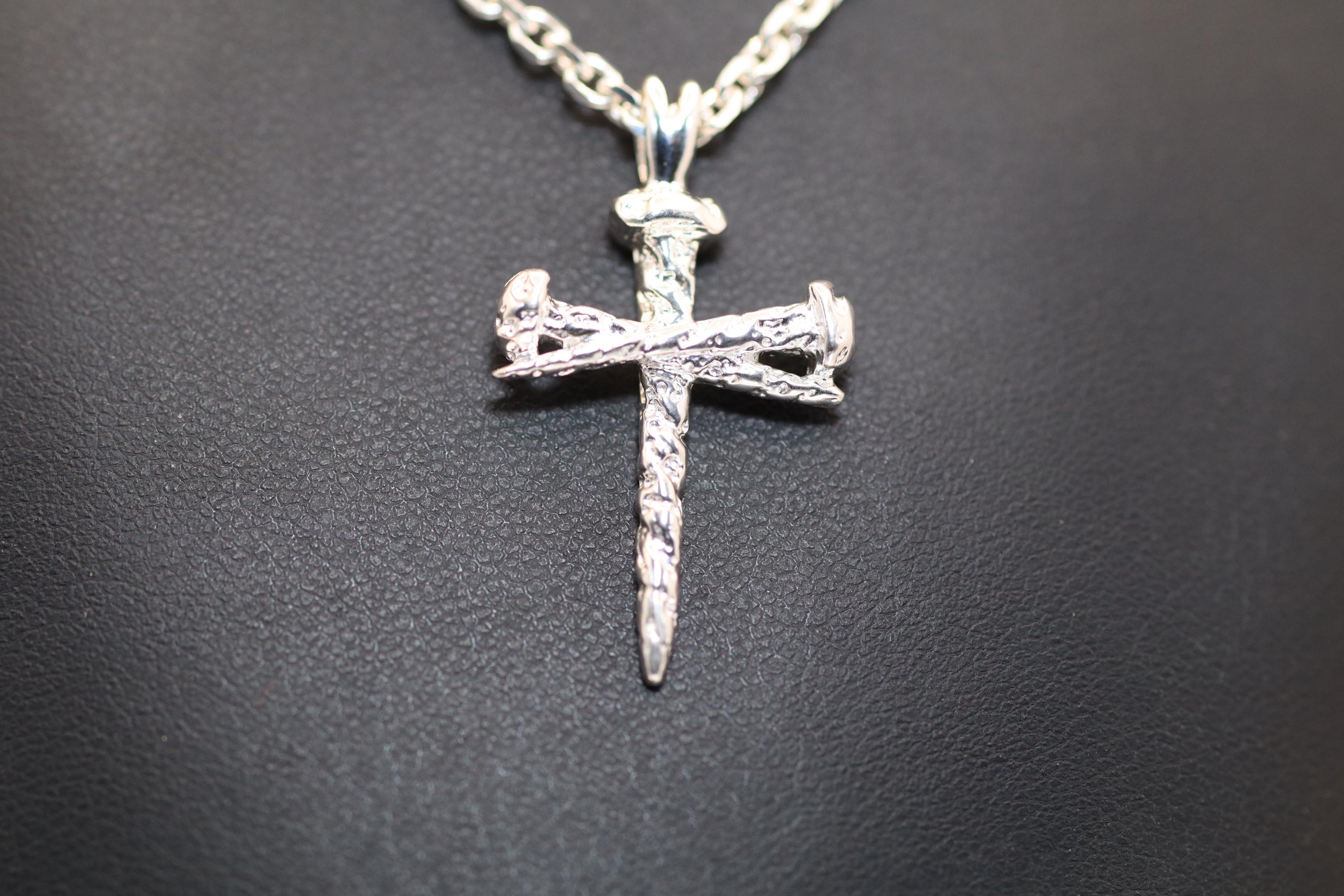 Sterling Silver Cross With Chain