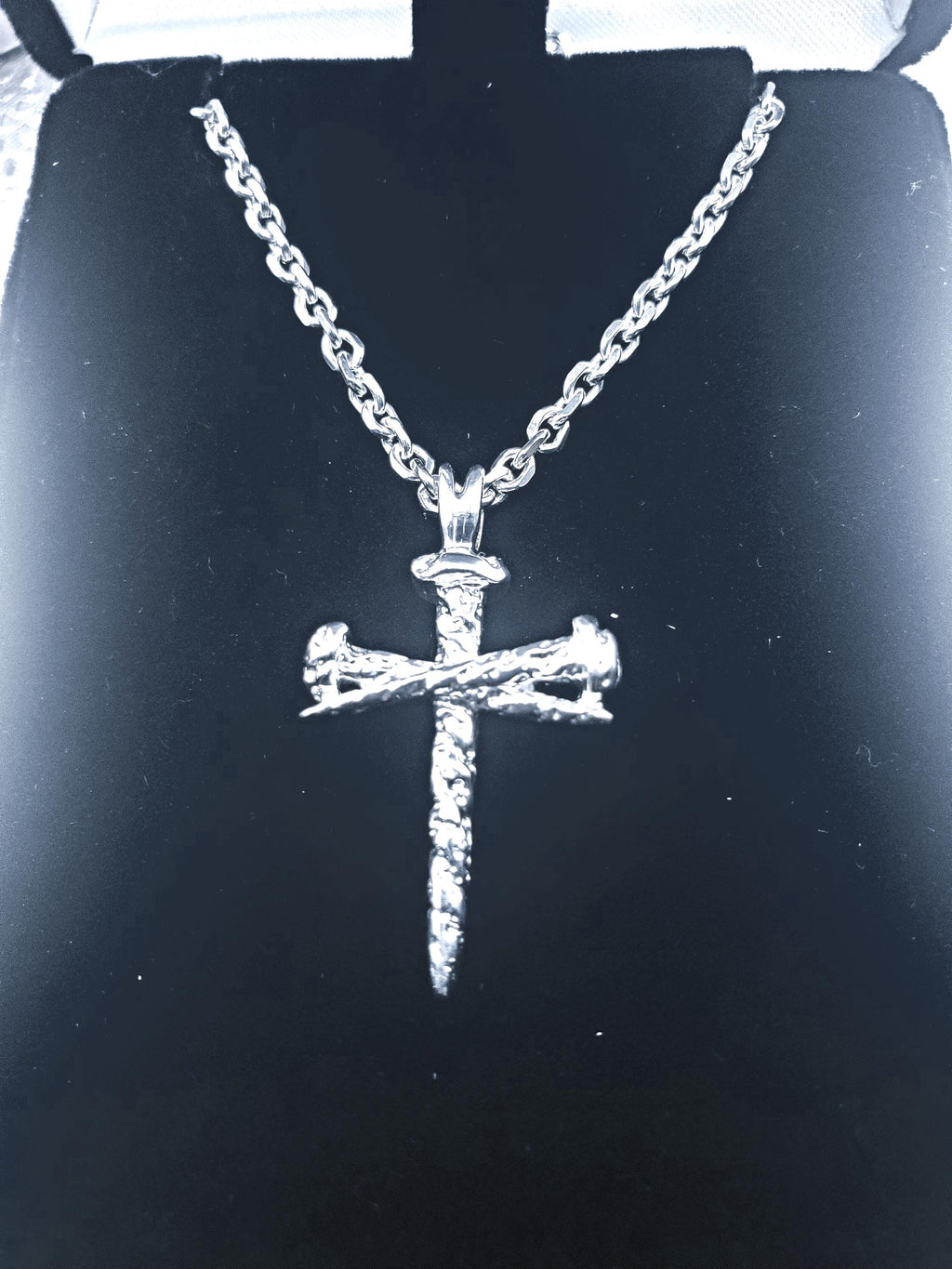 Sterling Silver Cross With Chain