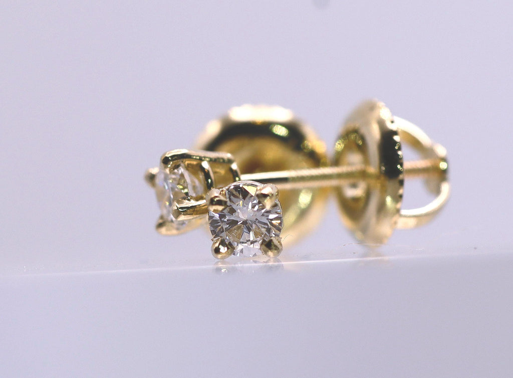 Lab Diamond Earrings 1/5th Ct.