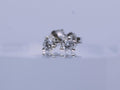 Lab Diamond Stud Earrings, 1/3 Ct. TW, 14K White Gold