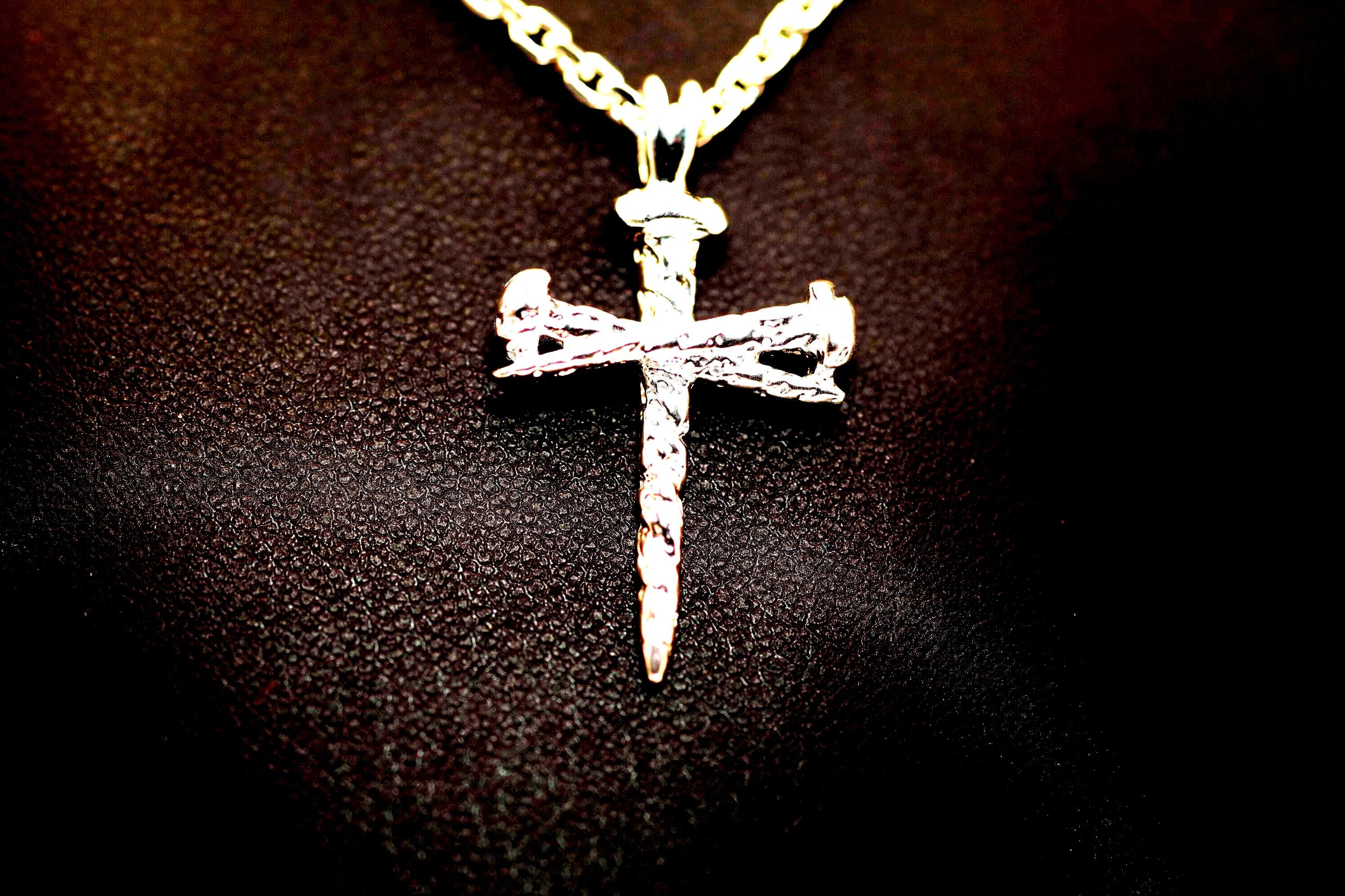 Sterling Silver Cross With Chain