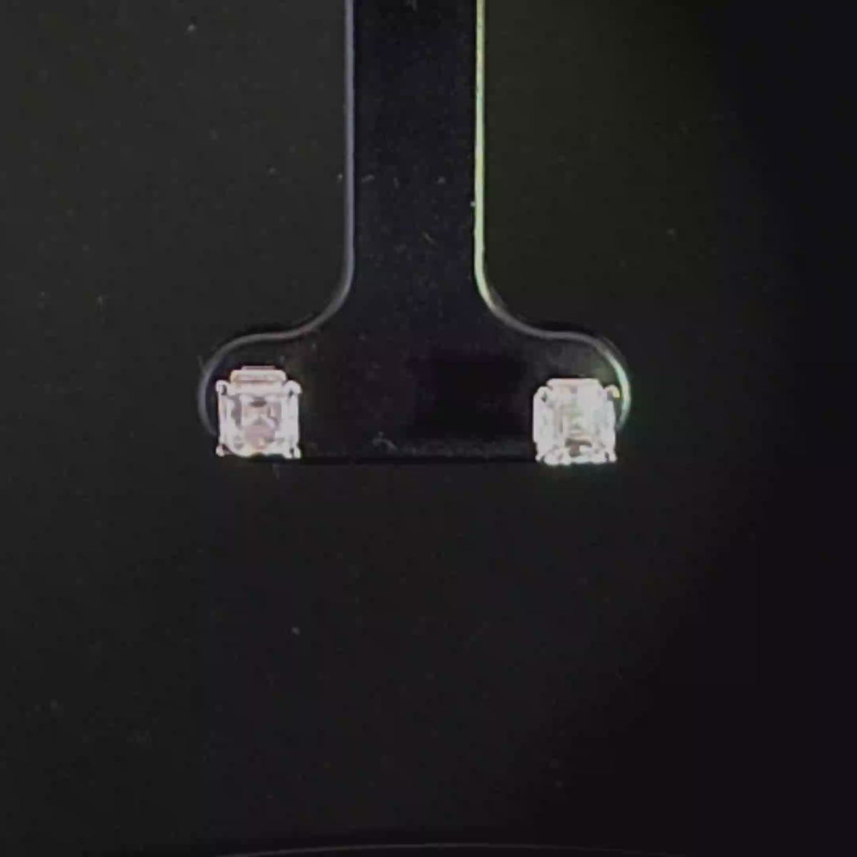 1ct Asscher cut Lab Diamonds
